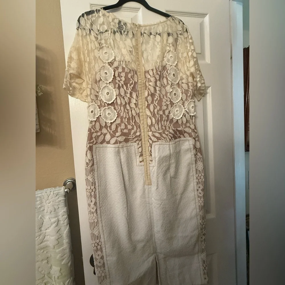 Byron Lars Cream Lace Dress - Picture 4 of 8